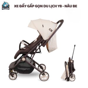Xe đẩy cho bé Baobaohao Y8 màu nâu be
