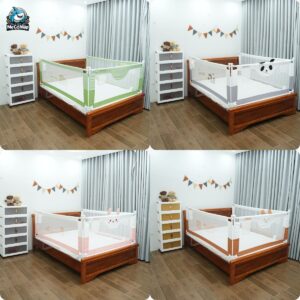 Thanh chắn giường Pakey S1 nâng cấp 65 4 màu siêu xinh, trẻ trung và hiện đại