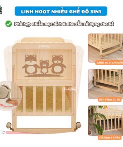 - Tạo cảm giác như đang nằm trong nôi mẹ, giúp bé thư giãn, dễ dàng đi vào giấc ngủ sâu và ngon hơn, đồng thời bé có thể tự chơi và thư giãn trong nôi mà vẫn nằm trong tầm mắt của ba mẹ.