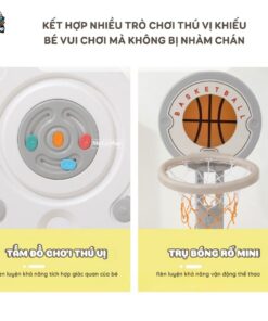 Quây cũi nhựa gấp gọn Funny Bear 35 quay cui gap gon funny bear 4