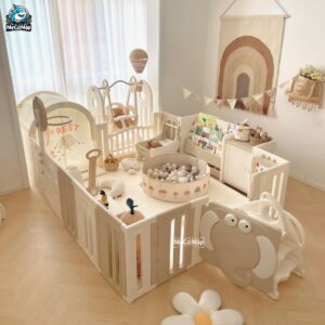 Quây cũi liên hoàn Pakey Voi 54 quay cui nhua pakey voi 11