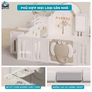 Quây cũi liên hoàn Pakey Voi 40 quay cui nhua pakey voi 5