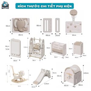 Quây cũi liên hoàn Pakey Voi 39 quay cui nhua pakey voi 6