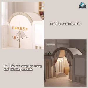 Quây cũi liên hoàn Pakey Voi 43 quay cui nhua pakey voi 9