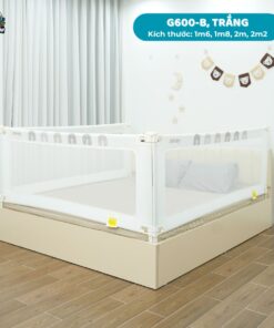 Thanh chắn giường Pakey G600-B màu trắng