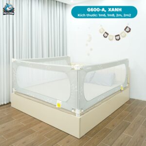 Thanh chắn giường Pakey G600-A màu xanh