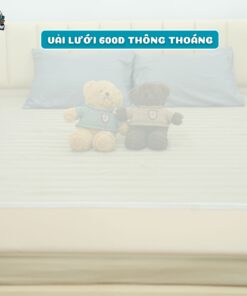 Phần vải được làm hoàn toàn từ chất liệu vải 600D dày dặn