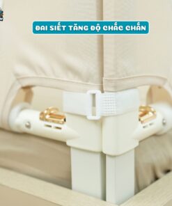 Đai siết phía dưới giúp gia tăng độ chắc chắn và an toàn