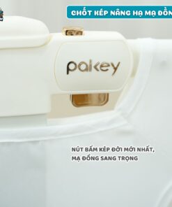Thiết kế nút bấm kép mạ đồng tinh tế, vừa dễ dàng thao tác, vừa mang lại vẻ ngoài cao cấp