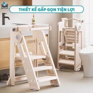 Ghế tự lập Pakey 3 tiện ích C003 38 Ghế tự lập cho bé c003