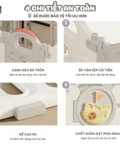 Quây cũi Happy Boat QN05