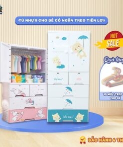 TỦ HX004 màu xanh