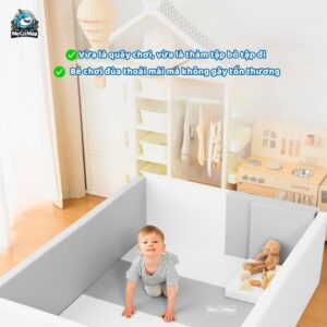 Quây bóng cho bé Pakey, quây Bumper P-Bum1