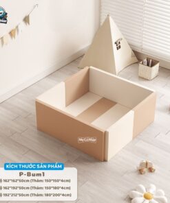 Quây bóng cho bé Pakey, quây Bumper P-Bum1