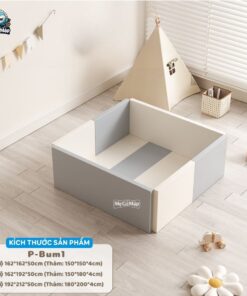 Quây bóng cho bé Pakey, quây Bumper P-Bum1