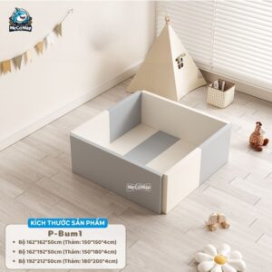 Quây bóng cho bé Pakey, quây Bumper P-Bum1