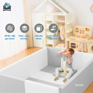 Quây bóng cho bé Pakey, quây Bumper P-Bum1