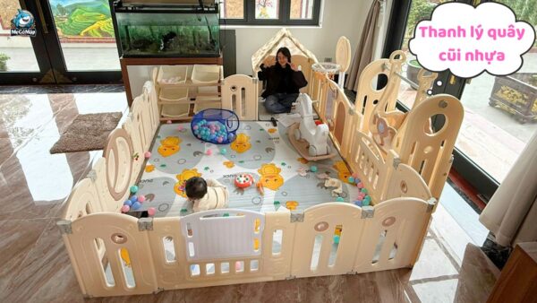 [Từ a-z] Kinh nghiệm thanh lý quây cũi nhựa cho bé