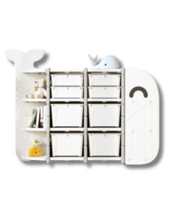 Kệ đồ chơi hình cá voi Pakey