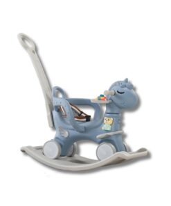 Ngựa bập bênh đa năng 6in1 màu xanh dương