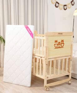 Nôi cũi gỗ đa năng CG01 kèm nệm