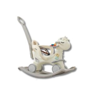 Ngựa bập bênh đa năng 6in1 - Màu Trắng