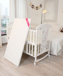 Nôi cũi gỗ đa năng CG01 kèm nệm