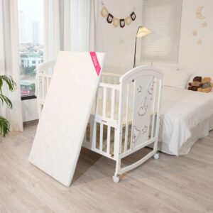 Nôi cũi gỗ đa năng CG01 kèm nệm