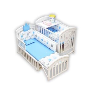Nôi cũi gỗ đa chế độ Pakey CG03