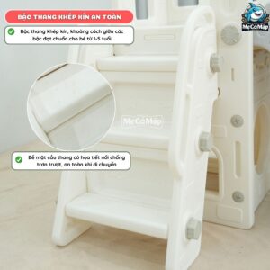 Cầu trượt lâu đài P-CS06 Note: Sản phẩm không có kính viễn vọng như ảnh