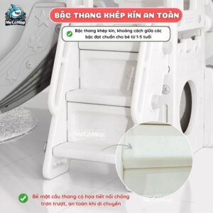 Cầu trượt lâu đài P-CS06 Note: Sản phẩm không có kính viễn vọng như ảnh