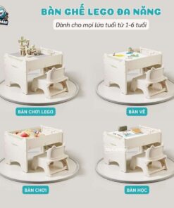 Bộ bàn ghế LEGO PAKEY F22