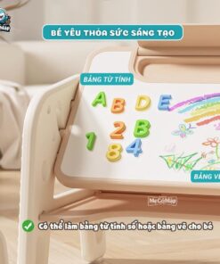 Bộ bàn học thông minh kèm bảng vẽ Pakey YY02-YY03