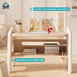 Bộ bàn học thông minh kèm bảng vẽ Pakey YY02-YY03