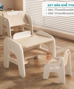 Bộ bàn học thông minh kèm bảng vẽ Pakey YY02-YY03