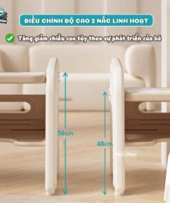 Bộ bàn học thông minh kèm bảng vẽ Pakey YY02-YY03