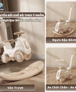 Bập bênh đa năng 4in1 Pakey RH03