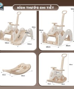 Bập bênh đa năng 4in1 Pakey RH03