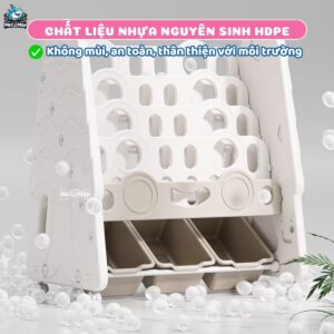 Kệ sách cho bé hình cây thông Pakey GS04 19 GIÁ SÁCH CÂY THÔNG GS04