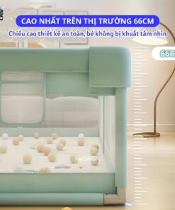 Quây bóng khung inox Pakey P-K2 màu xanh 14 Quây vải PAKEY P-K2