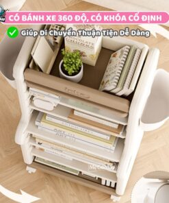 Giá sách Cá Sấu GS05