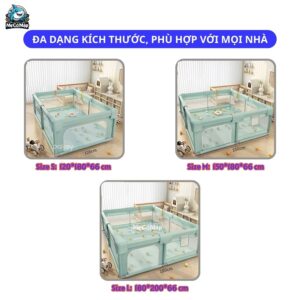 Quây bóng khung inox Pakey P-K2 màu xanh 16 Quây vải PAKEY P-K2