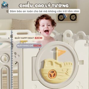 Quây cũi Happy Boat QN05