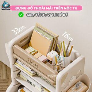 Giá sách Cá Sấu GS05