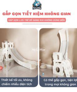 Cầu trượt lâu đài P-CS06 Note: Sản phẩm không có kính viễn vọng như ảnh