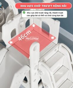 Cầu trượt lâu đài P-CS06 Note: Sản phẩm không có kính viễn vọng như ảnh