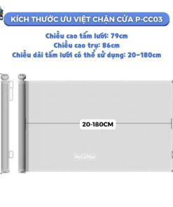 Thanh chắn cửa dạng cuộn P-CC02
