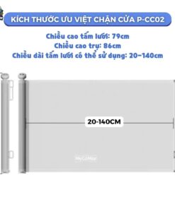 Thanh chắn cửa dạng cuộn P-CC02