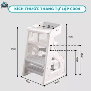 Ghế tự lập Pakey 4 tiện ích C004 28 Ghế tự lập Pakey 4 tiện ích C004