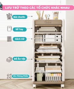 Giá sách Cá Sấu GS05